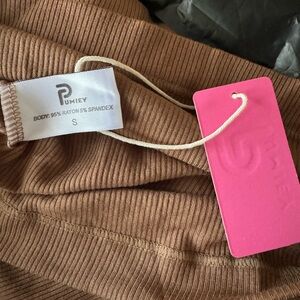 PUMIEY Women's Slip Maxi Dress  Ribbed Bodycon Dresses
Long Dress size small